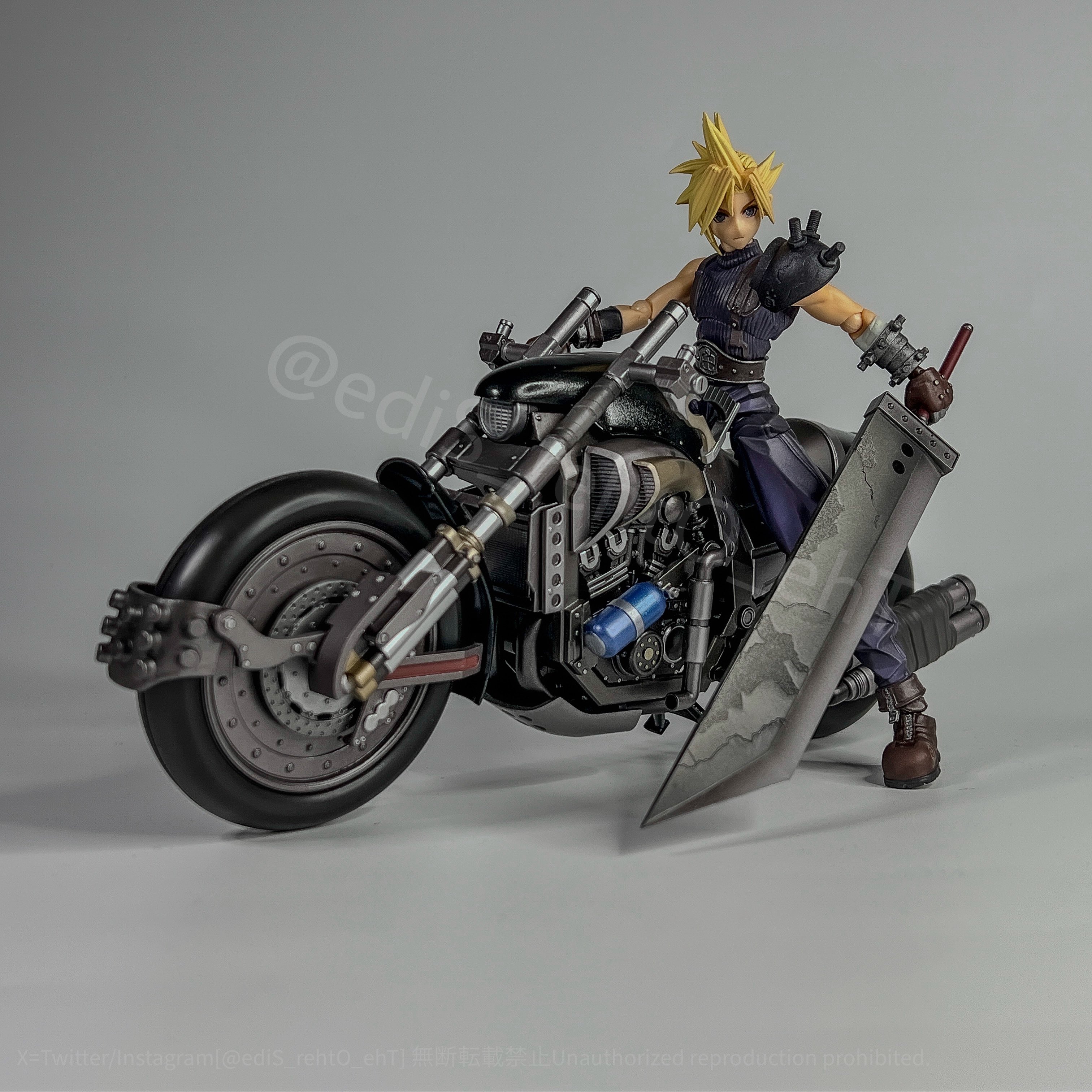 ファイナルファンタジーVII BRING ARTS ハーディ=デイトナ