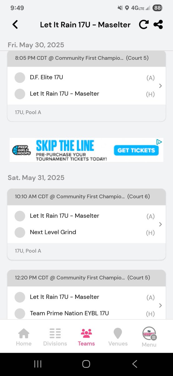 Super excited to play in Appleton this weekend and play some great competition with my team! Let’s go!!🙌🏼