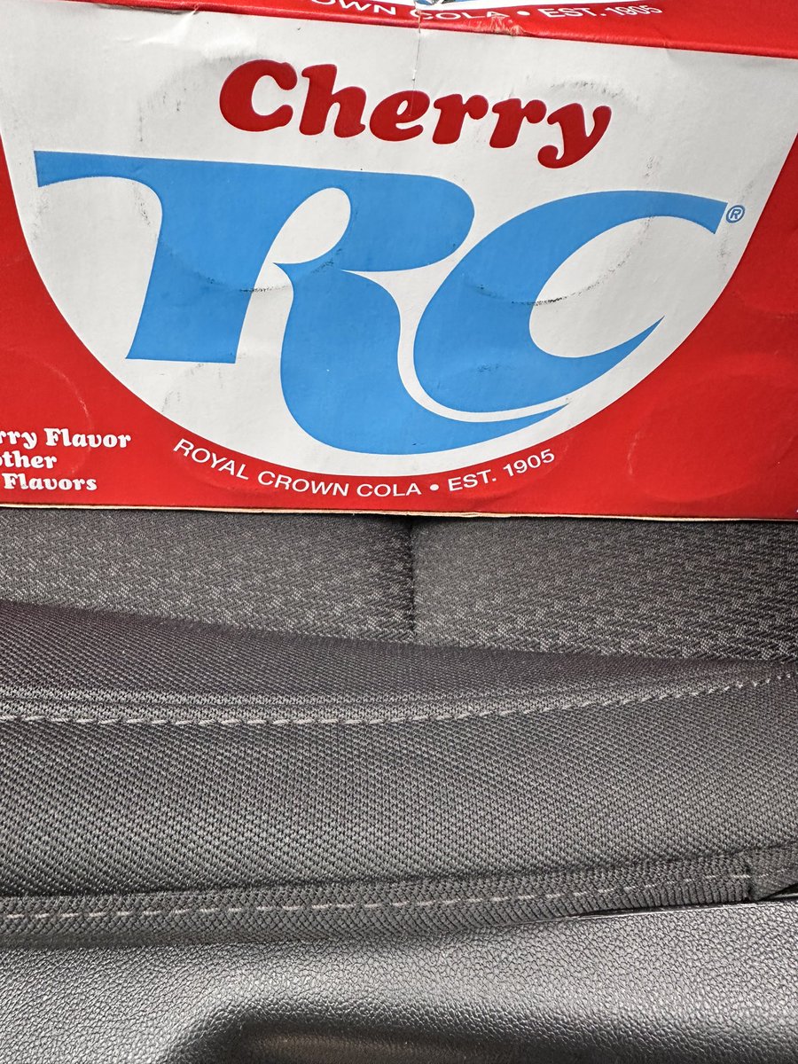 I don’t drink much pop anymore for health reasons but when you find a somewhat rare case of RC Cherry, you don’t pass it up. Then you order a tavern style pizza &amp; call it an awesome Friday night! The real ones know 😎