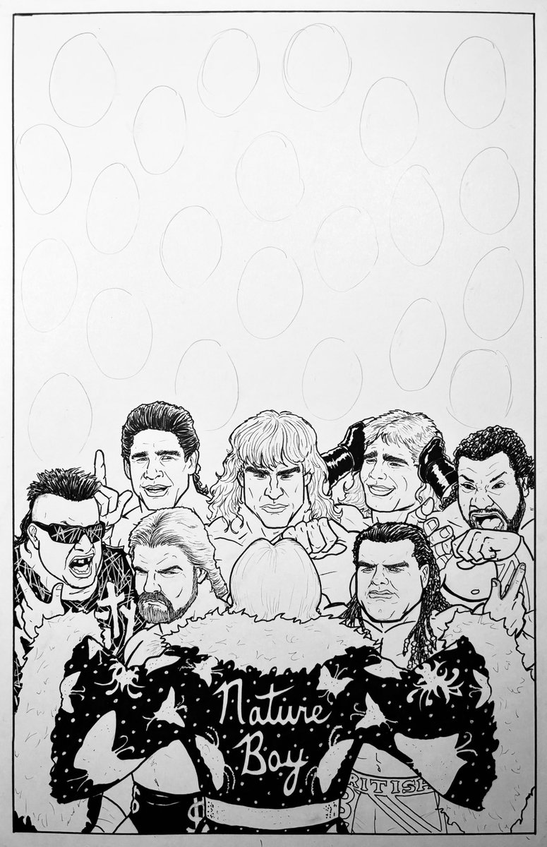 Progress on 92 Rumble today. 8 entrants down, 22 entrants left. Not drawing them in exact order, but it will be close. Some artistic liberties will be taken for storytelling purposes, of course.