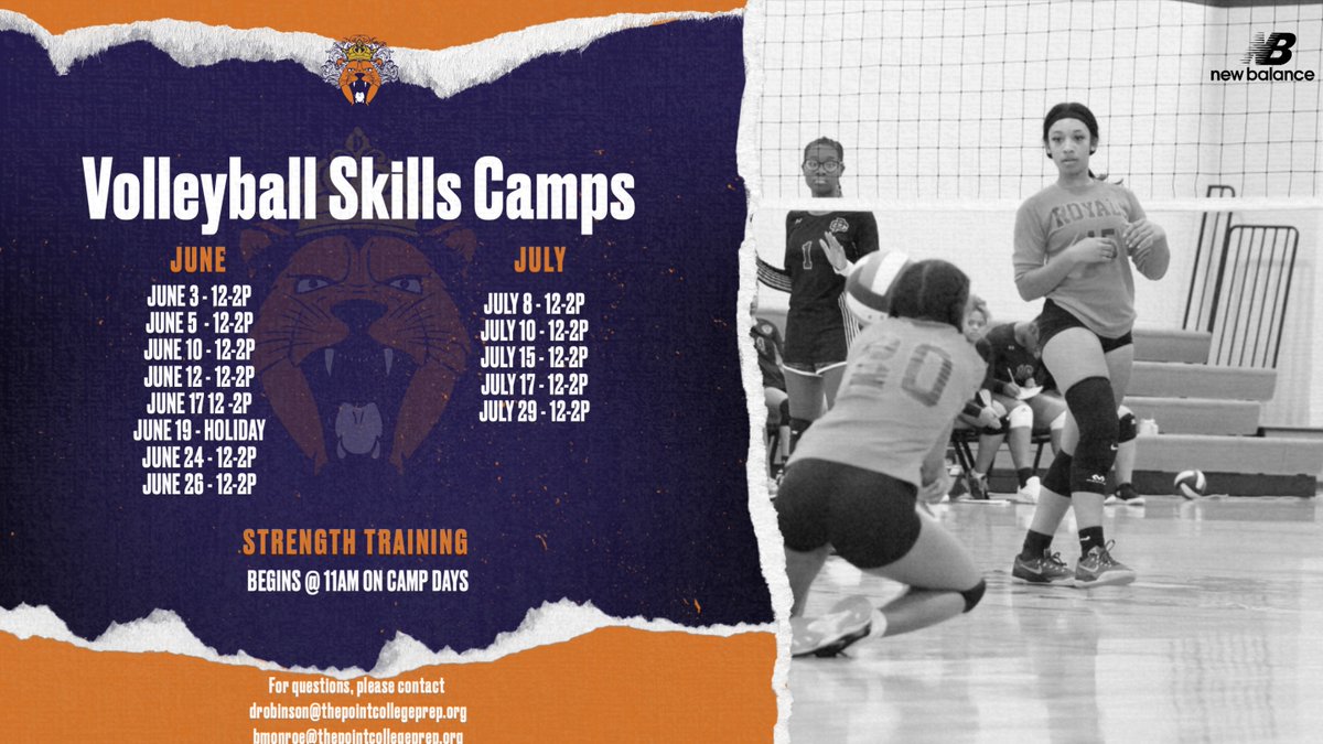 High School Volleyball Skills Camps