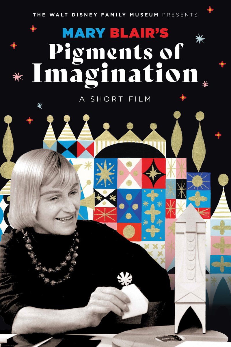 WDFMuseum's tweet photo. Complementing our latest special exhibition, Mary Blair: Mid-Century Magic, enjoy the inspirational story of Mary’s life and unique artistic style in a special screening of "Mary Blair’s Pigments of Imagination" (2025), a museum-exclusive featurette. https://t.co/WwsOxBdBz3