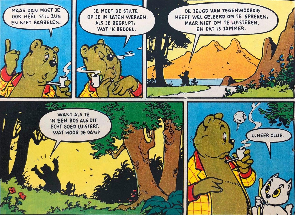 We zijn het luisteren verleerd. Heer Bommel kreeg het al mee #communicatie