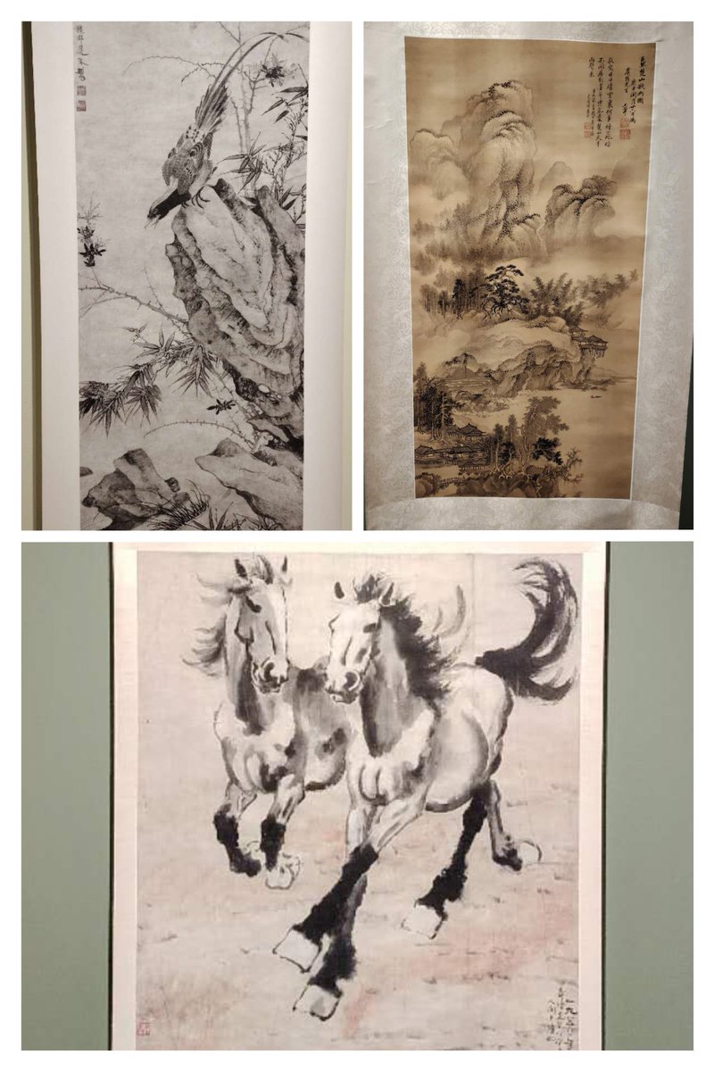 Today, “Oriental Elegance”, an exhibition of Chinese traditional art works from China's #Tianjin Museum, was launched in Rothko Museum, #Daugavpils, to celebrate Daugavpils' 750th anniversary. The exhibition shows the unique charm of Chinese porcelain, painting, and calligraphy