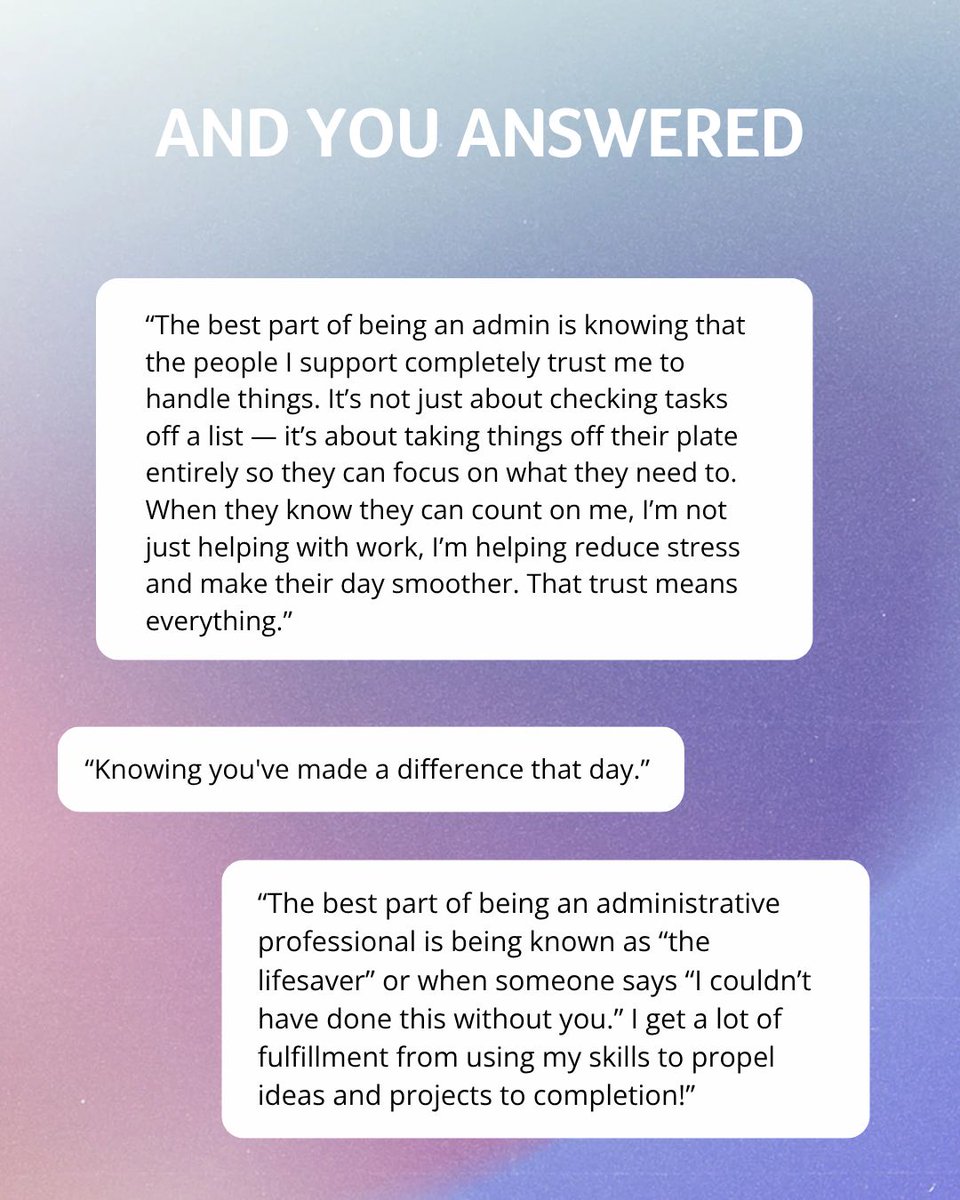 We asked, and you answered. If you didn't chime in the first time, we'd still love to hear from you!