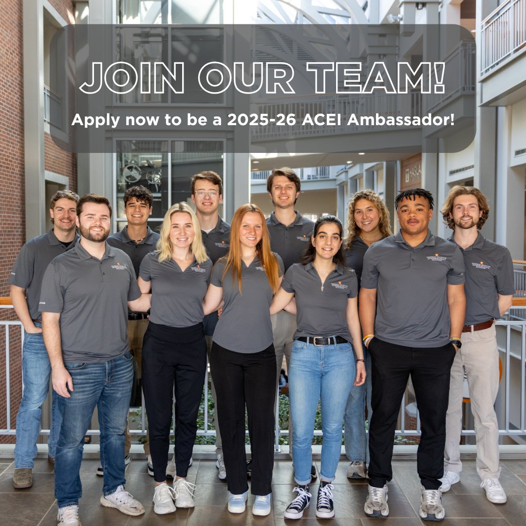 AndersonCEI's tweet photo. 🚨 Now accepting applications for the ‘25–’26 ACEI Ambassador Program!

Are you creative, driven &amp; ready to lead? We want students from all majors with a passion for innovation + entrepreneurship. 💡

Apply now: https://t.co/1Ip2b0WJpQ https://t.co/95KWLkLb6V