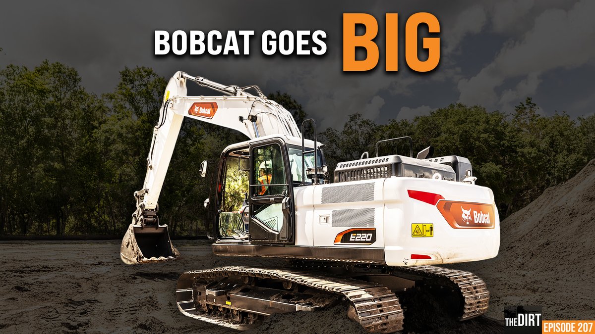 On The Dirt, we dig into why Bobcat’s going bigger and break down all the must-know features and specs of its new excavators. ow.ly/NeNr50W1Kyc
