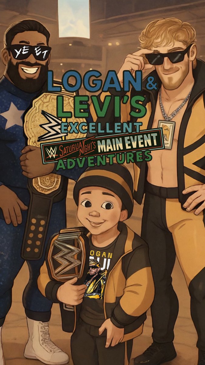 ZappMonkey's tweet photo. Logan went to his first WWE Event to watch his Favorite @LoganPaul at @WWE Saturday Night’s Main Event. He had a great time https://t.co/jgZpPlaLmU