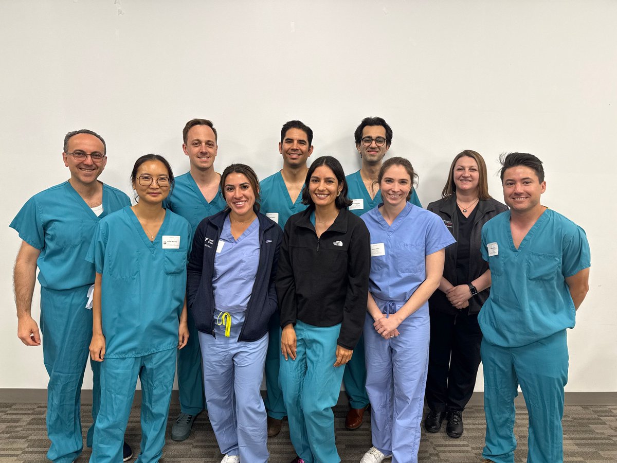 SAGES Robotics group shot in Sunnyvale with faculty Drs. Dimitrios Stefanidis, Esther Yung, and Jocelyn Burke.