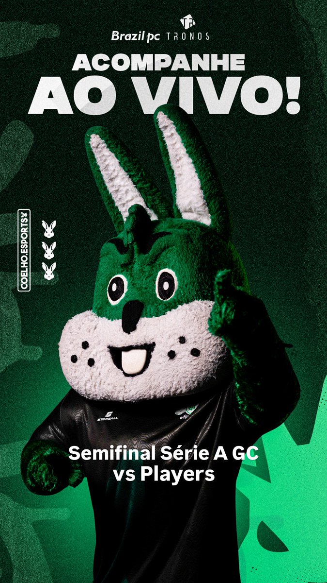 Semifinal da Série A da GC começando, contra Players

📺 twitch.tv/gamersclubcs

#goAmerica