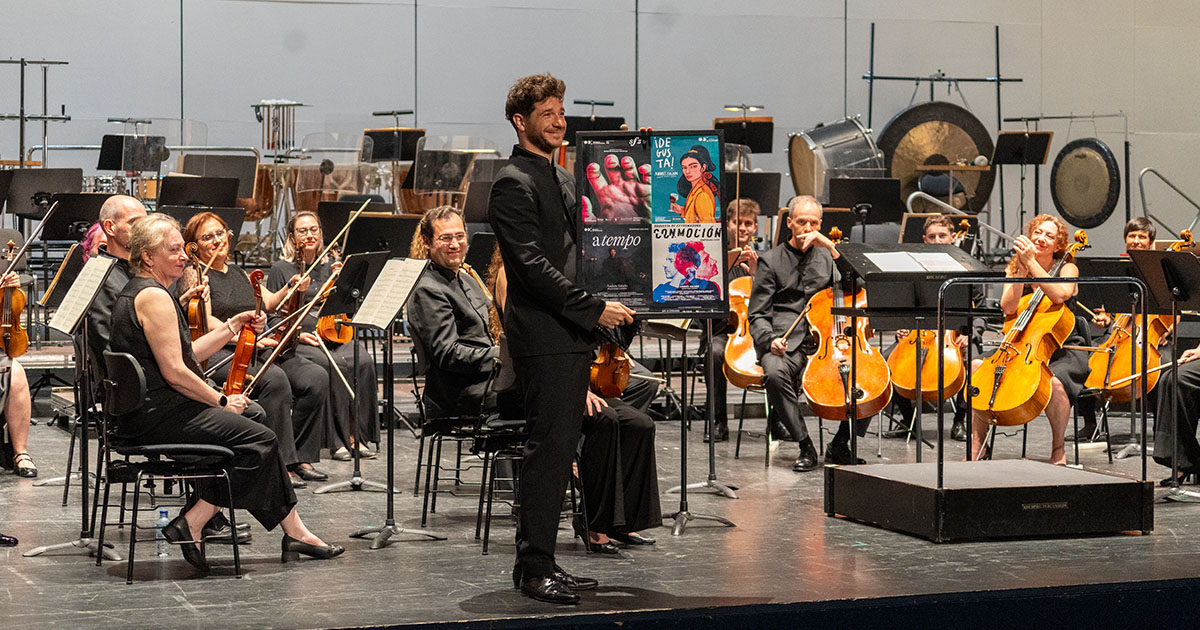 Orquesta de Extremadura (@fundacionoex) on Twitter photo Gracias <a href="/andressalado/">Andrés Salado</a>. Degusta la vida con la misma pasión que pones en cada uno de tus esfuerzos; siempre atempo, e, incluso en la conmoción más profunda, encuentra siempre la fuerza seguir inspirando. Hasta otro jueves, hasta otro viernes. Gracias <a href="/andressalado/">Andrés Salado</a>. Degusta la vida con la misma pasión que pones en cada uno de tus esfuerzos; siempre atempo, e, incluso en la conmoción más profunda, encuentra siempre la fuerza seguir inspirando. Hasta otro jueves, hasta otro viernes.