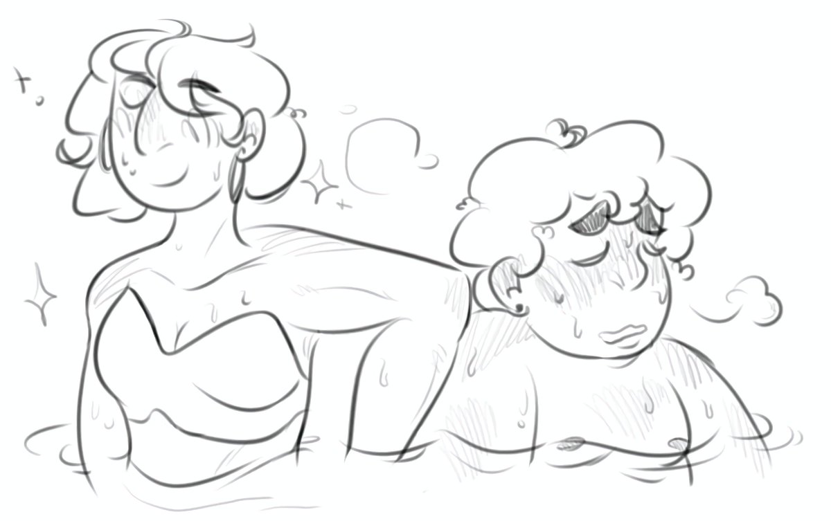 when your girlfriend always looks awesome and you're boiling in this water