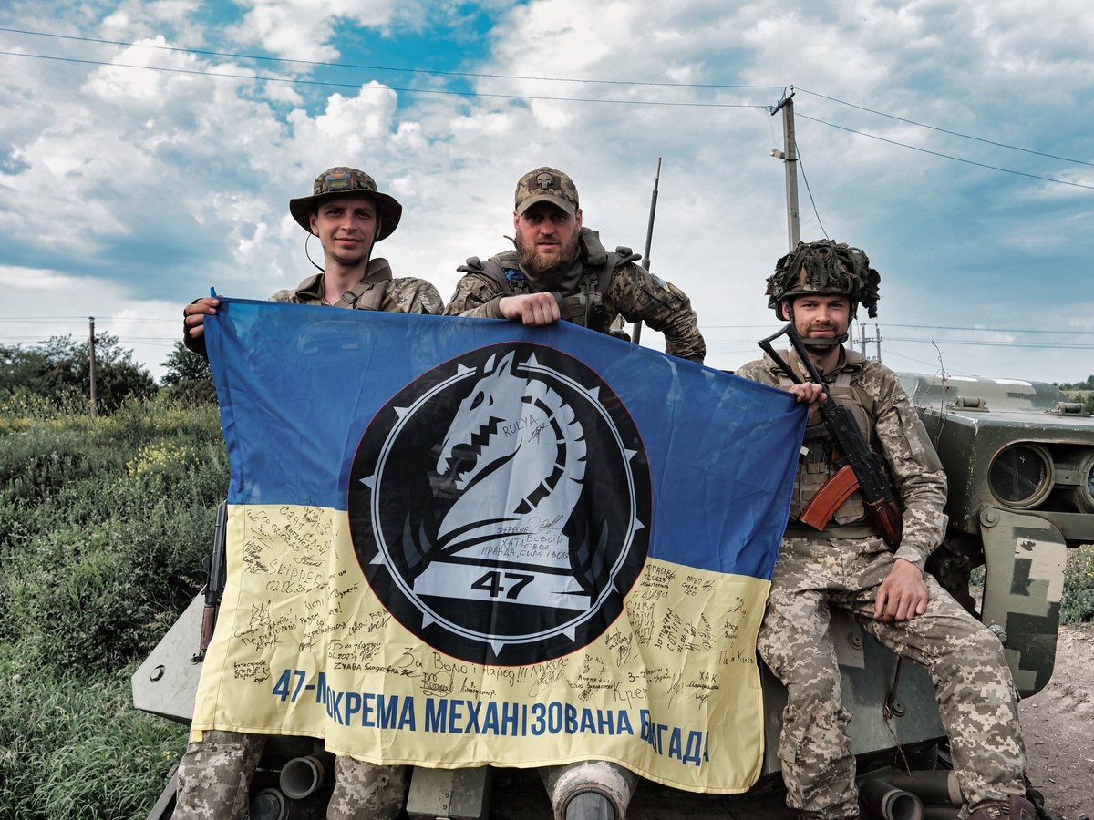 🇺🇦 Does anyone here know someone that fought in the 47th Mechanized Brigade? It's to ask a couple questions to confirm/refute some information.