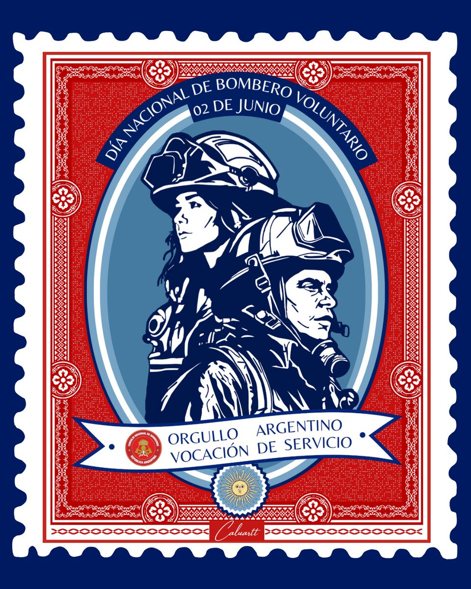 141 años demostrando que la solidaridad existe. Que es posible que haya personas que ponen en riesgo su vida por salvar a un otro del que nada saben. Gracias por ser ejemplo en todas las épocas. 
Orgullo argentino🇦🇷 #VocaciónDeServicio 🚒
Gracias <a href="/caluartt65038/">Caluartt</a> por la pieza.