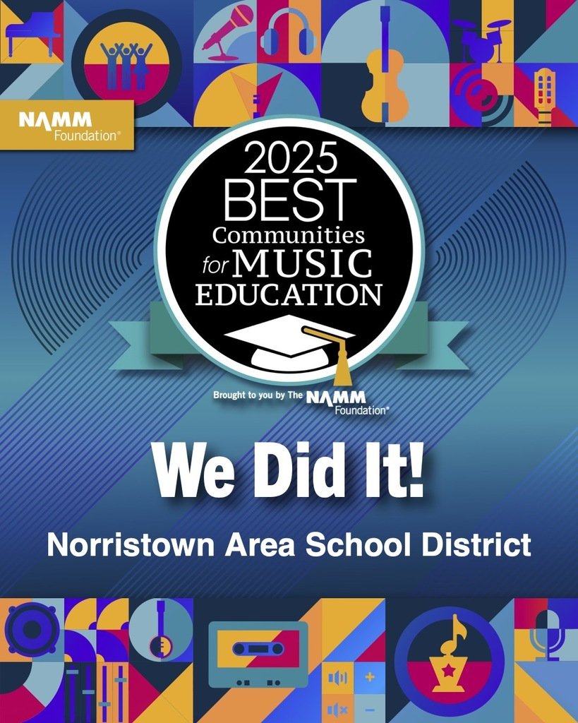 We are thrilled to share that NASD has once again been recognized as one of the Best Communities for Music Education by the @nammfoundation — marking our 10th year in a row receiving this prestigious national honor! nasd.k12.pa.us/article/2246494
