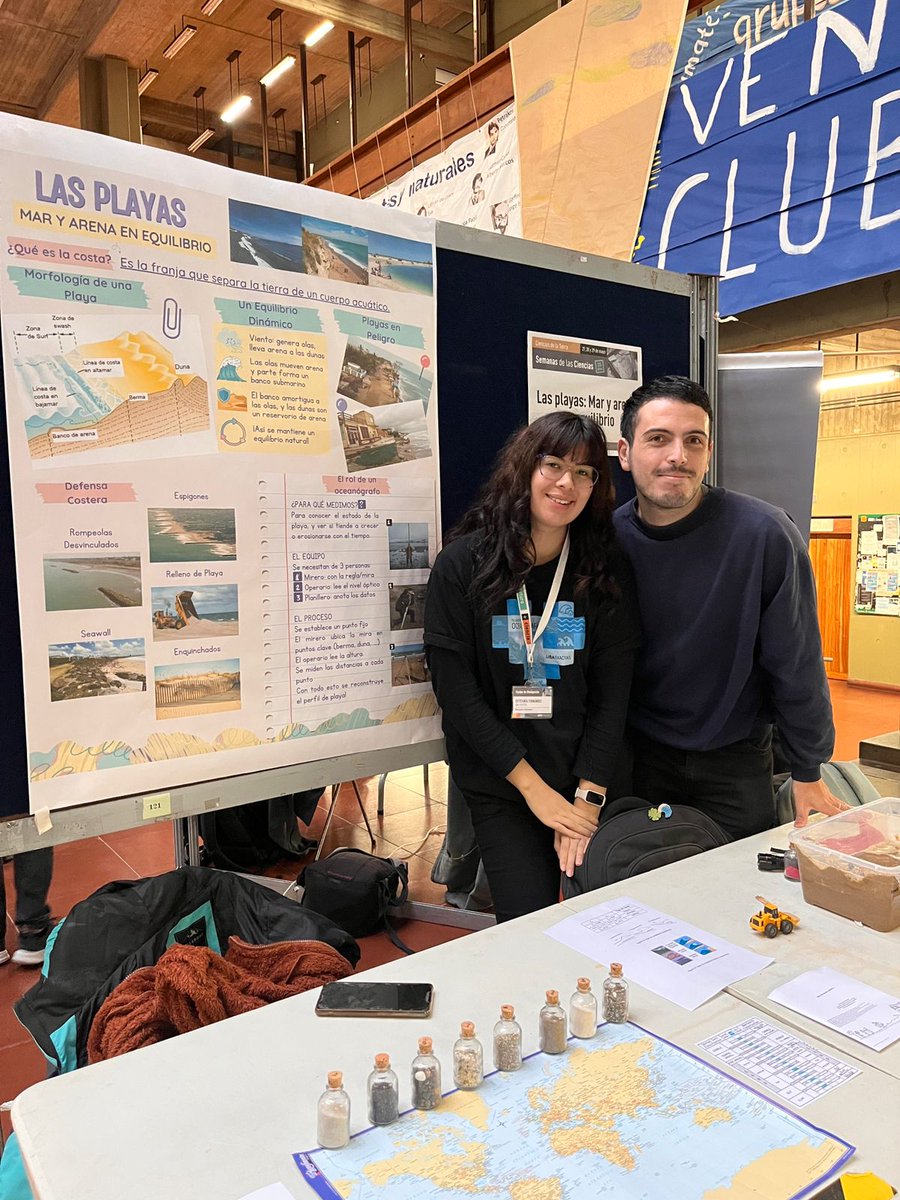 🌎 La Semana de las Ciencias de la Tierra 2025 se realizó del 27 al 29 de mayo en nuestra facultad.

✅ El DCAO estuvo presente dando charlas, talleres y experimentos en stands interactivos, entre otras actividades.