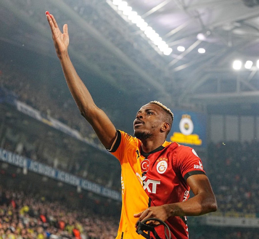 CFC_Janty's tweet photo. Golden boot 🥇
Player of the season 🥇
Turkish Süper Lig 🏆
Turkish cup 🏆

Osimhen has won all of this in his first season for Galatasaray 🤯 https://t.co/jswDhFD1UK