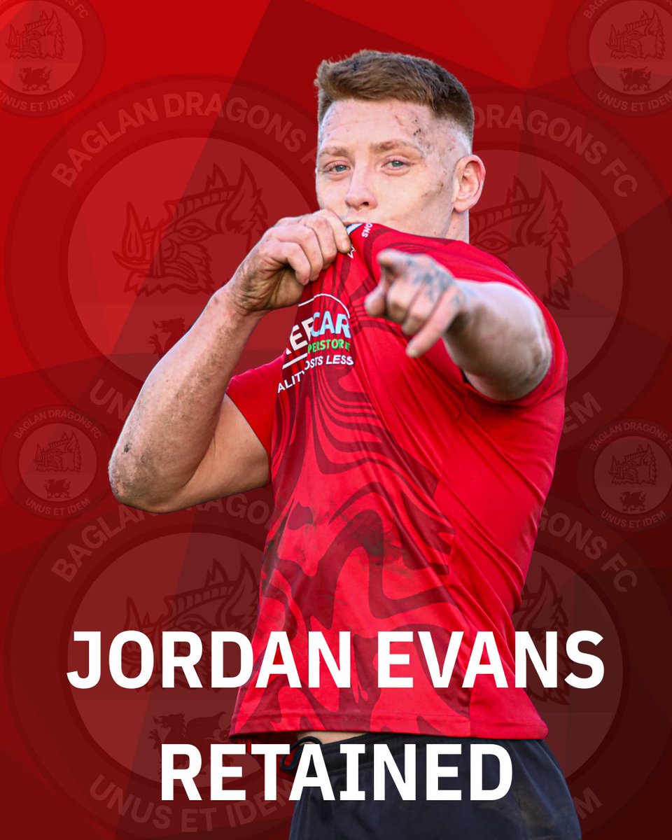 We're delighted to confirm that Jordan Evans will play for his boyhood club again next season.

He's been with us since juniors and is an unbelievable talent on the pitch