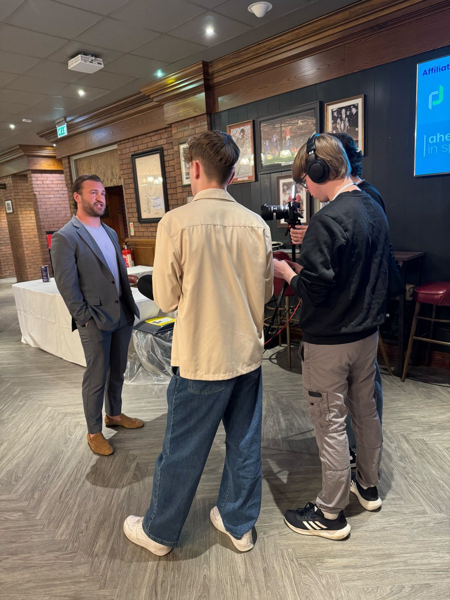 Grateful to take part in this year’s Association of Sporting Directors Global Conference at Old Trafford.

Our Founder &amp; CEO, Jake Schuster, spoke on Squad Planning in the Age of AI, joining an inspiring group of football leaders for a day of insight and exchange. 🚀

“The