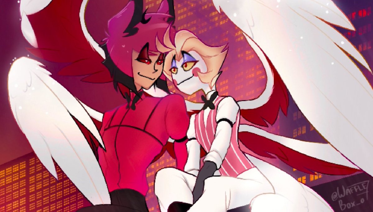 Rainy Day! 🌧☂️
#radioapple #hazbinhotel

May poll results! Full piece you know where &lt;3
