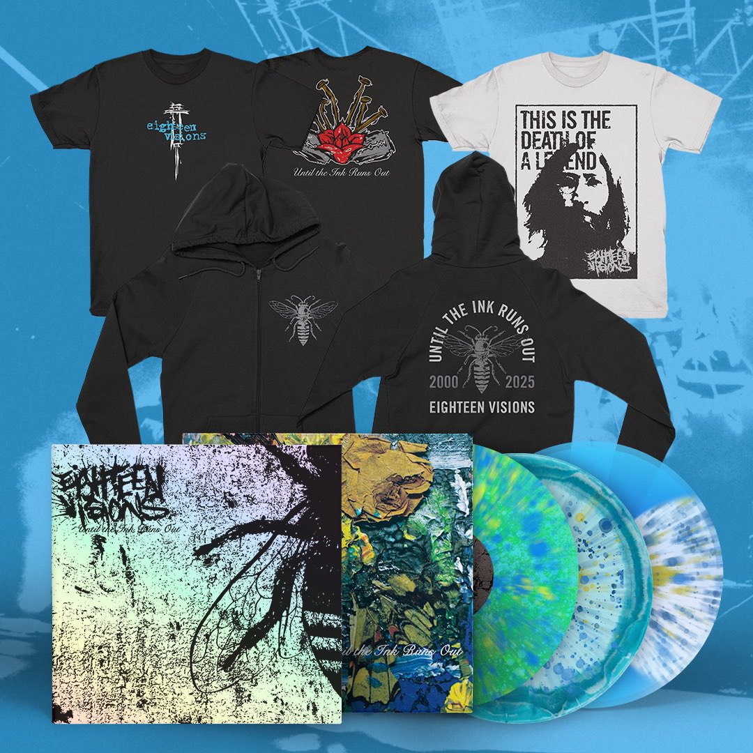 Celebrating 25 years of UTIRO
We’ve self released a limited amount of vinyl along with some merch goodies. 
Go grab something 18Vmerch.com