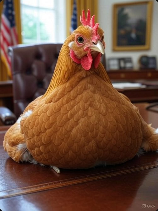 The buck-buck-buck-BUCKA! stops here.
#TACOTrump