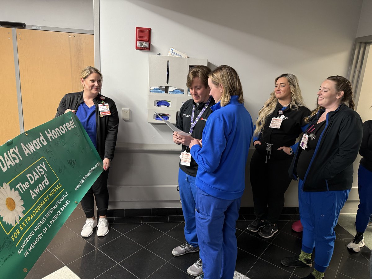 UofL Health (@uoflhealth) on Twitter photo 🎉 Congratulations to recent UofL Hospital <a href="/DAISY4Nurses/">DAISY Foundation</a> Award winner Brandi Mundo, MSN, RN, CEN, SANE! Brandi, a nurse in the emergency department, was nominated by a patient who spent the night in the hospital for observation.
The nominator said Brandi spoke in a reassuring 🎉 Congratulations to recent UofL Hospital <a href="/DAISY4Nurses/">DAISY Foundation</a> Award winner Brandi Mundo, MSN, RN, CEN, SANE! Brandi, a nurse in the emergency department, was nominated by a patient who spent the night in the hospital for observation.
The nominator said Brandi spoke in a reassuring