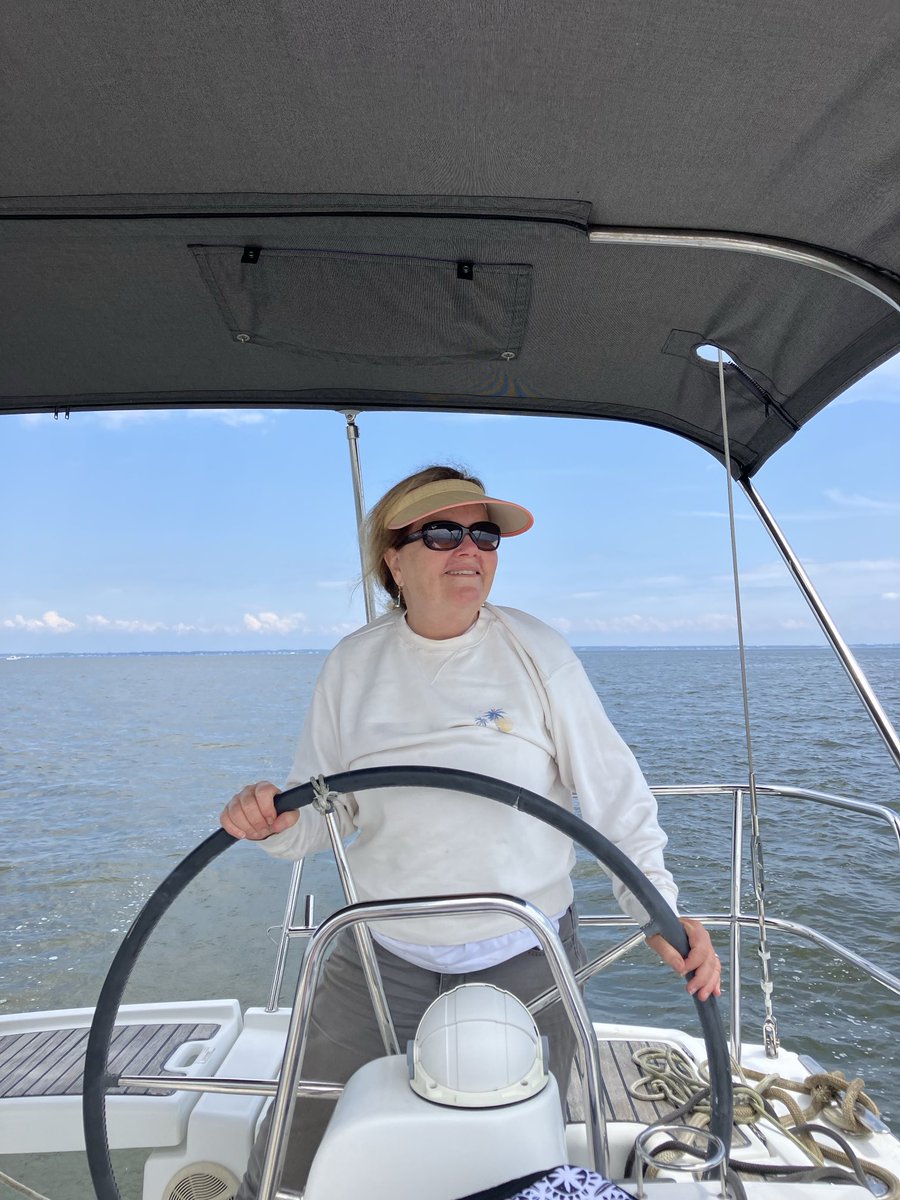 Feels good to be back on Chesapeake Bay.