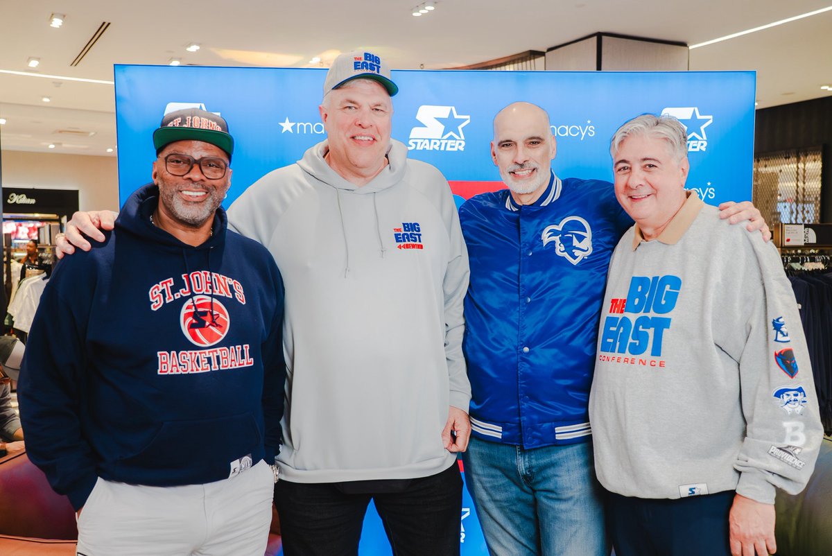ChuckCats41's tweet image. On this extra edition of @bigeastrewind we talk with Dan Dunne @SetonHallMBB live from @Macys for the @Starter drop.
youtu.be/W79JyzQ78Tk