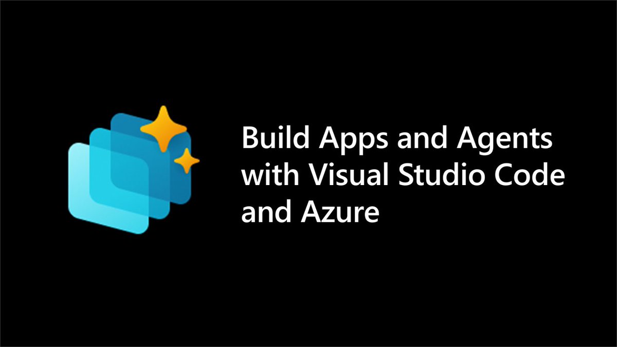 Build AI-powered apps and agents with Visual Studio Code and Azure! With new releases, we can now use #GitHubCopilot for Azure to code, deploy, and manage cloud apps seamlessly.

Explore models, test in playgrounds, (cont) msft.it/l/6014ScdLK