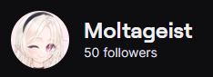 Thank you for 50 followers on Twitch even though I haven't really streamed yet! 🖤