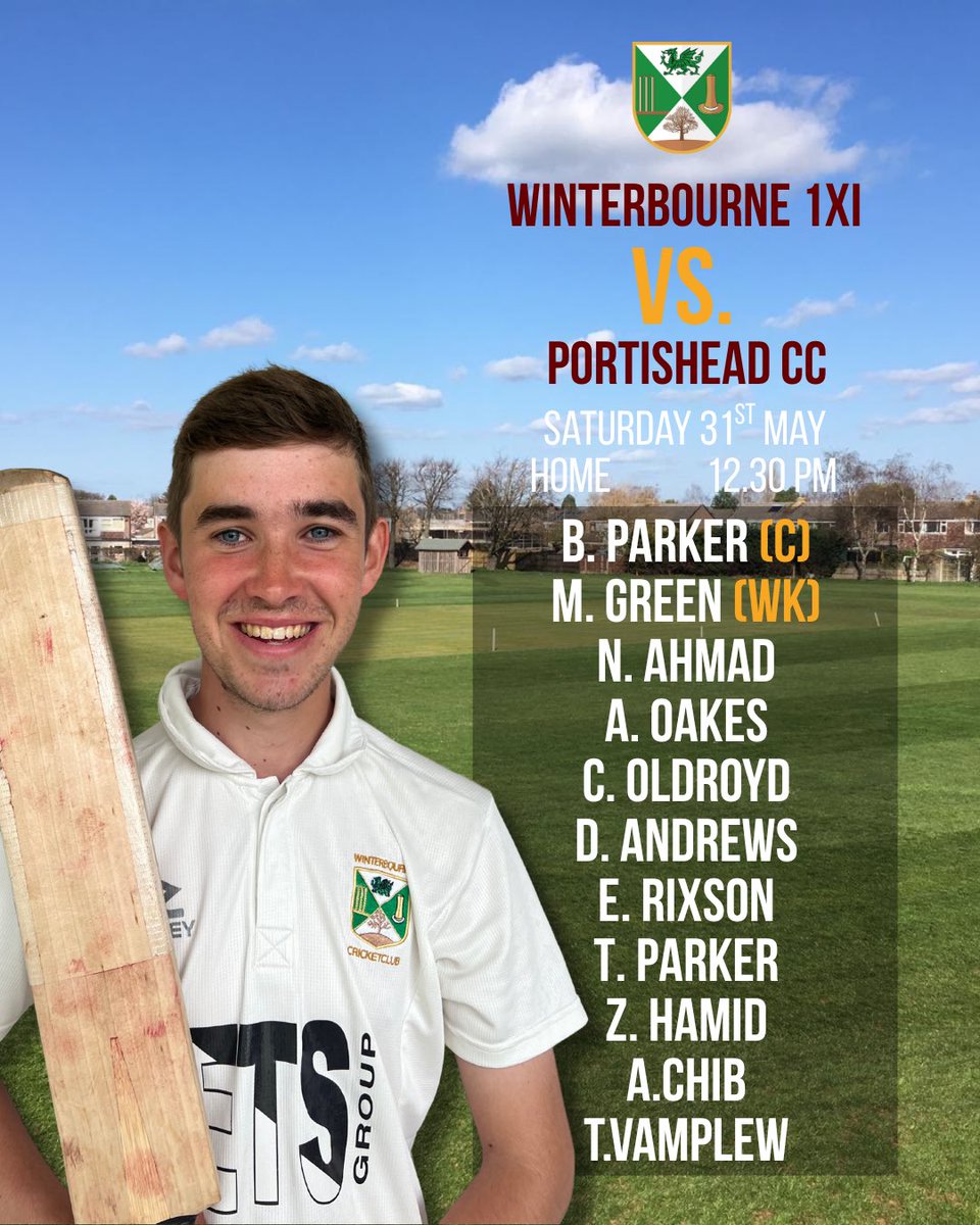 Gameweek 5 is here! 😍

The 1s take on @portishead_cc away. While the 2s take on @hampsetcricketclub looking for their first win.

Up the Bourne! 🔥