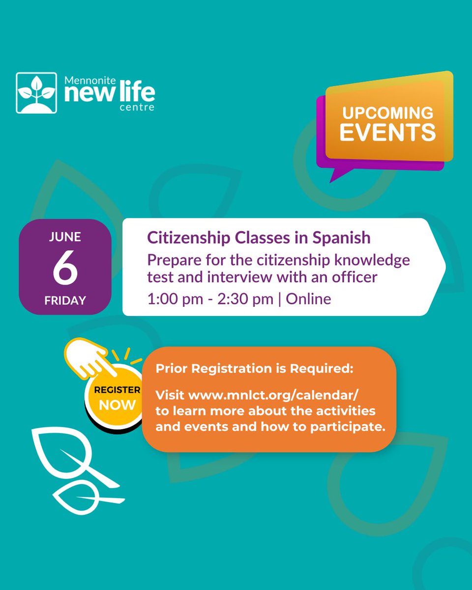 🎉 Friday has arrived! Need a space to share, learn, and connect with others? Take a look at our upcoming programs and join us whatever it feels right for you.

Visit our full calendar at buff.ly/39bqhY1 to sign up.

See you soon! 

#MNLCT #UpcomingEvents #CommunityEvents