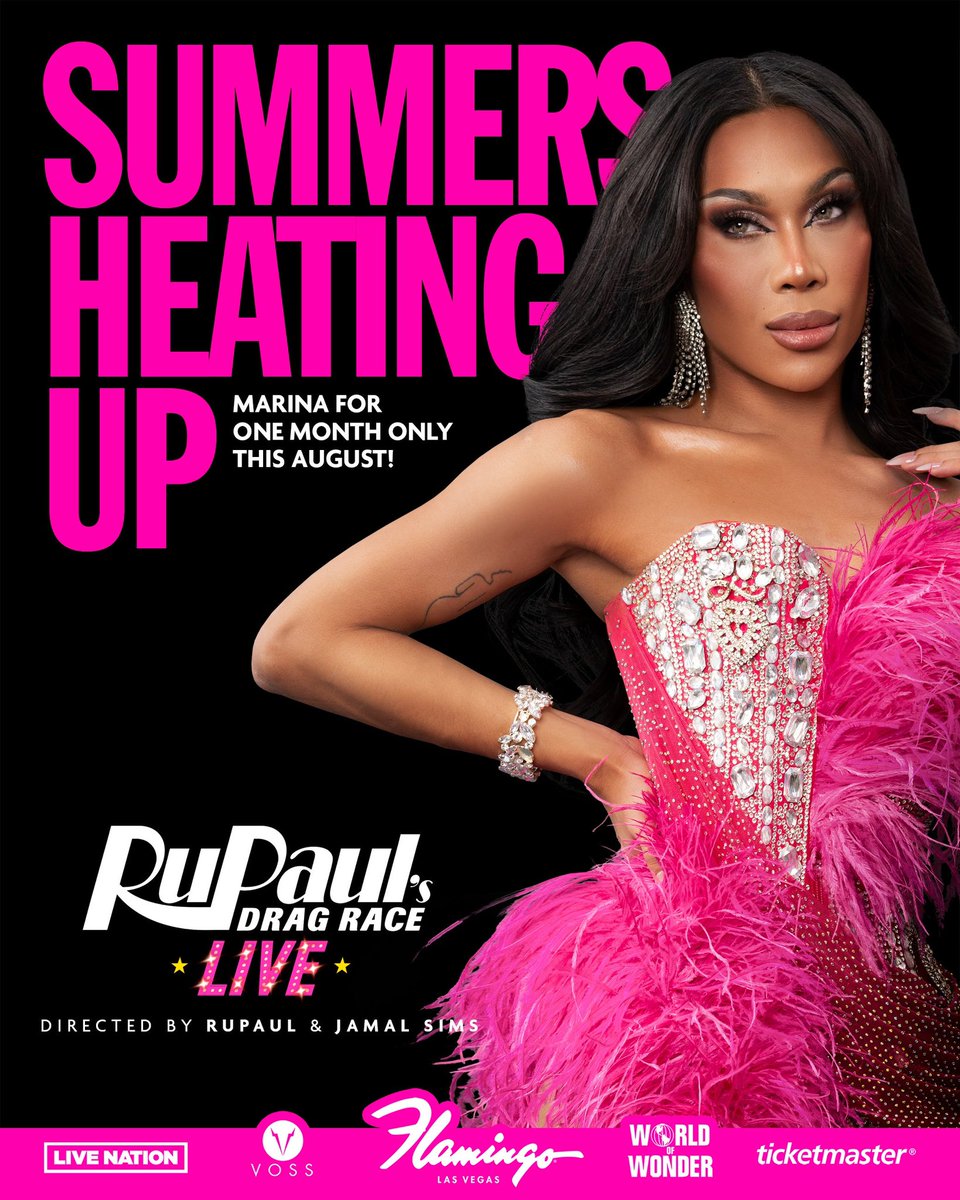 marinaxsummers's tweet photo. BABY WE MADE IT!!!!!! 😭💕🇵🇭

Sooooo so honored to be the first ever Filipina joining the Vegas residency in RuPaul's Drag Race Live! @rupaulsdragracelive at @flamingovegas for ONE MONTH ONLY this August!

This isssss it!!!! I can’t wait to bring the Marina Summers experience in Vegas this summer! ☀️

#DragRaceVegas tickets on sale now
at https://t.co/3jop8C1rEH