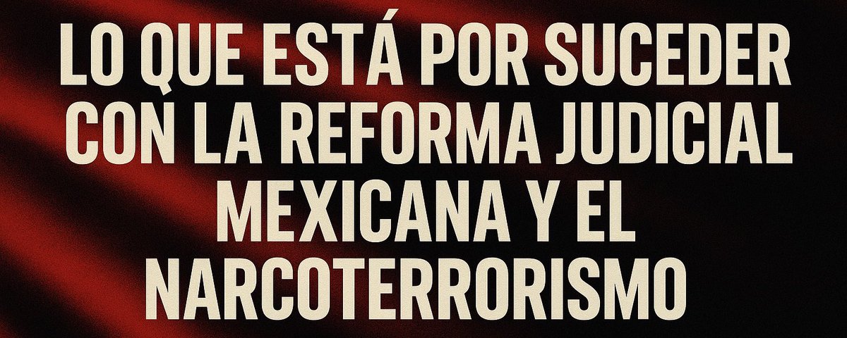 ¿Cómo Estados Unidos está YA desmontando la reforma judicial mexicana? 

La reforma judicial no será anulada por gritos, ni por marchas, ni por controversias en redes.

Será anulada LEGALMENTE. 
Y este es el rompecabezas que ya está ocurriendo.

Estas son sus piezas que tienes