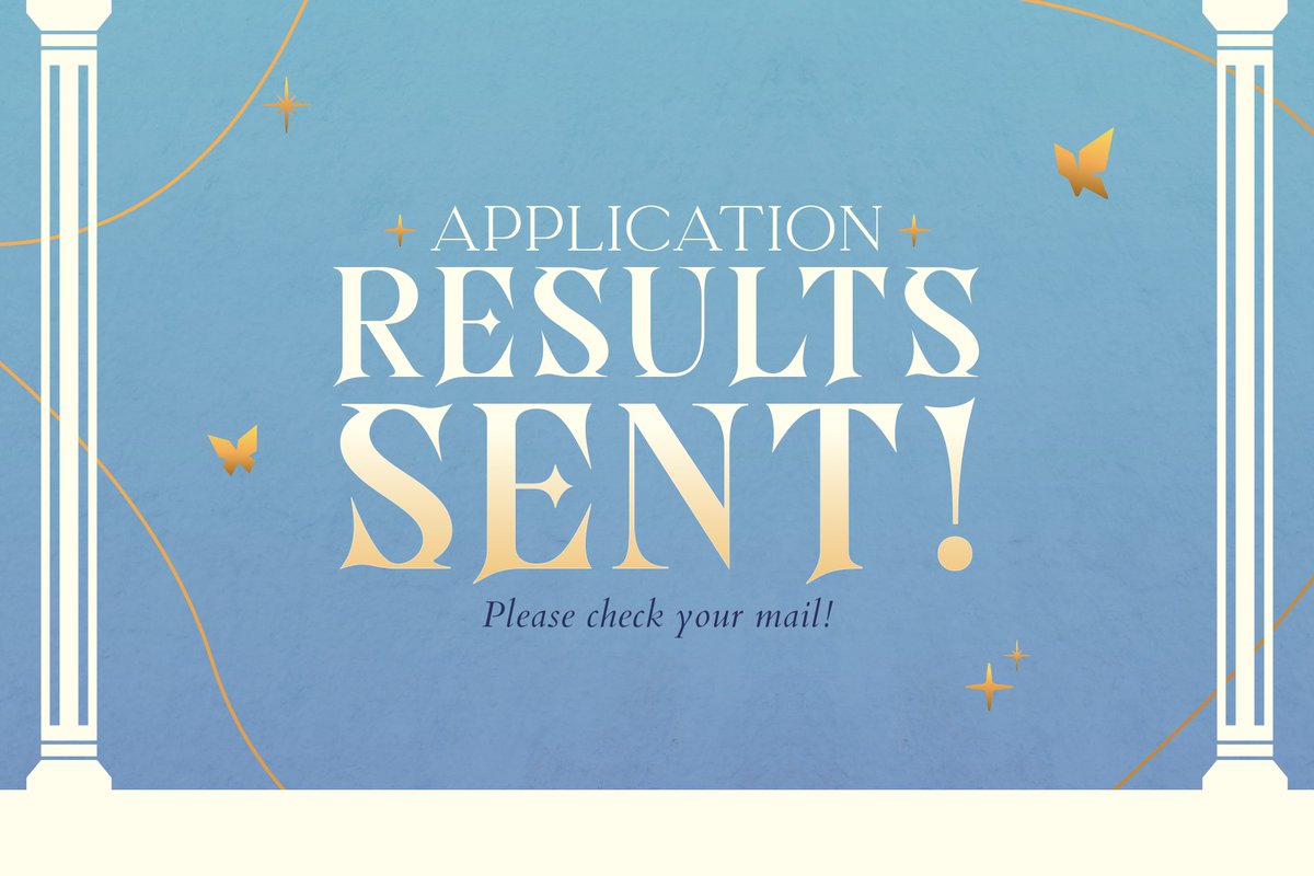 phaideizine's tweet image. ✨ CONTRIBUTOR APPLICATIONS ⊹₊ RESULTS SENT ✨
Trailblazer, you have a new message! ✉️ We have finally finished sending out all of our contributor applications results. Please check your email (and spam folder, in case our nymphs got a little lost).