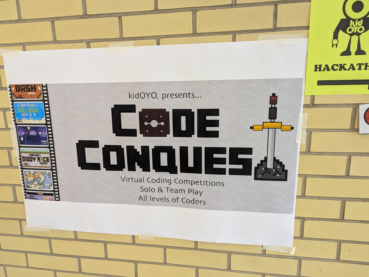 pomara_matt's tweet image. Amazing day #CodeConquest 
Seventeen schools, amazing output!
@kid_OYO 
@ArkTCI