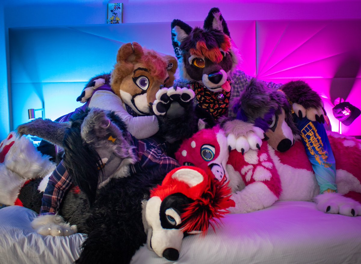 ️Gupperz (@wolfbearz) on Twitter photo Happy #FursuitFriday! Coming straight off the back of Confuzzled 25 managed to get everyone together for a group photo!
📸 <a href="/Willsy107/">Will Yeen 🏳️🌈</a>
<a href="/colliedoggo/">Damian @Cfz25</a> Happy #FursuitFriday! Coming straight off the back of Confuzzled 25 managed to get everyone together for a group photo!
📸 <a href="/Willsy107/">Will Yeen 🏳️🌈</a>
<a href="/colliedoggo/">Damian @Cfz25</a>