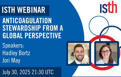 Thomas Reiser (@tomreiser) on Twitter photo 💡Plan to attend the next @ISTH webinar on
"Global Perspectives of Anticoagulation Stewardship"
🗓️July 30 at 21:30 UTC
Speakers <a href="/HadleyBortz/">Hadley Bortz</a> 🇦🇺 & <a href="/jori_may/">Jori May, MD</a> 🇺🇸 will share their regional perspectives & expertise, followed by a live Q&A session.
bit.ly/4kBC3M6 💡Plan to attend the next @ISTH webinar on
"Global Perspectives of Anticoagulation Stewardship"
🗓️July 30 at 21:30 UTC
Speakers <a href="/HadleyBortz/">Hadley Bortz</a> 🇦🇺 & <a href="/jori_may/">Jori May, MD</a> 🇺🇸 will share their regional perspectives & expertise, followed by a live Q&A session.
bit.ly/4kBC3M6