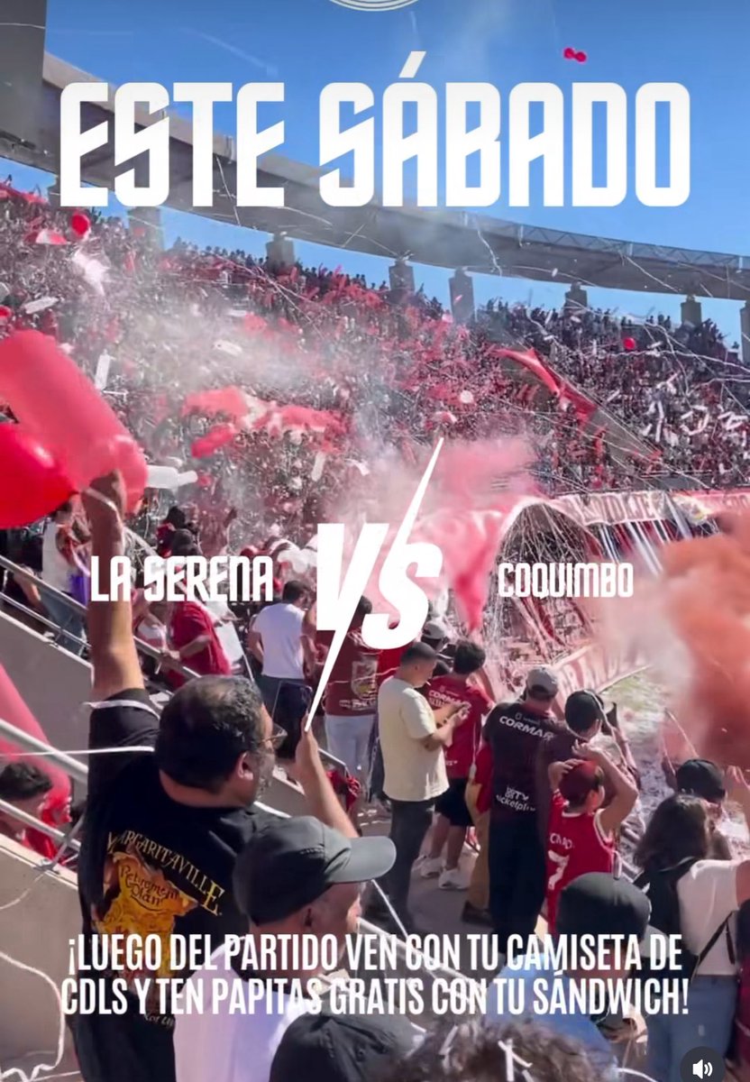 LaSerenaCapital's tweet image. Hay Promo para todo el pueblo granate!
Ven tu camiseta y llevas papas gratis, tendremos Promo de schop  Pa sed y la calor! Y para los peques Promo de burga y papitas! #cdls #laserena cc @onlygranates 
@MundoGranateLS @GranateInetCl @EduardoRojas_H