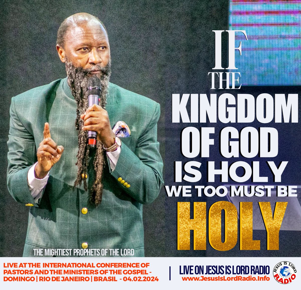 When you receive Jesus Christ you automatically lose the citizenship of this world

•||•Phillipians 3:20
#SpainWordExpo