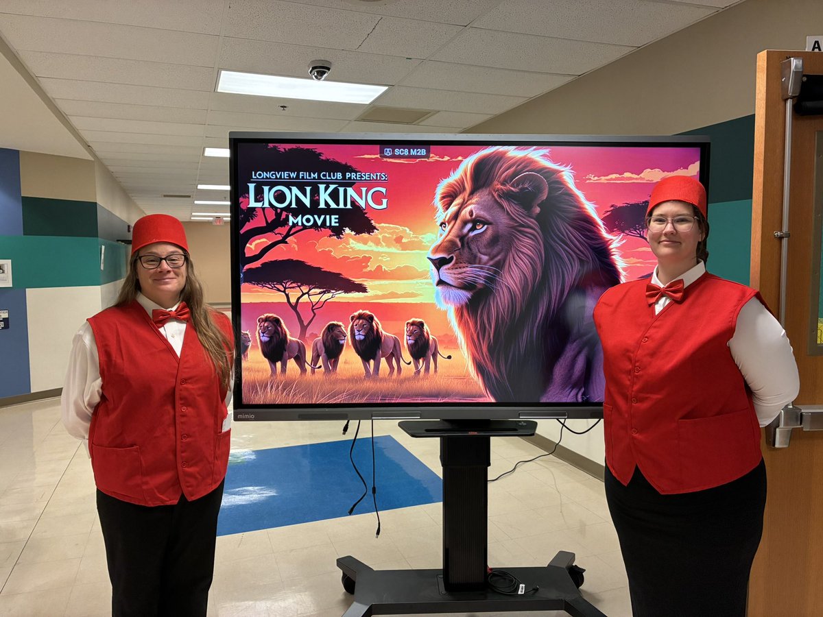Longviewlion's tweet image. Thank you @GraceRiveraOven and @Montoya4MCPS for joining the red carpet premiere of Longview’s The Lion King 🦁! Our students and staff made movie magic! @LongviewAPE @MCPS @LongviewMusicMD @A_Leizear