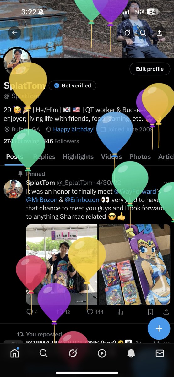 _SplatTom's tweet photo. So close to my 30s 🥲 https://t.co/63SXdTJ34r