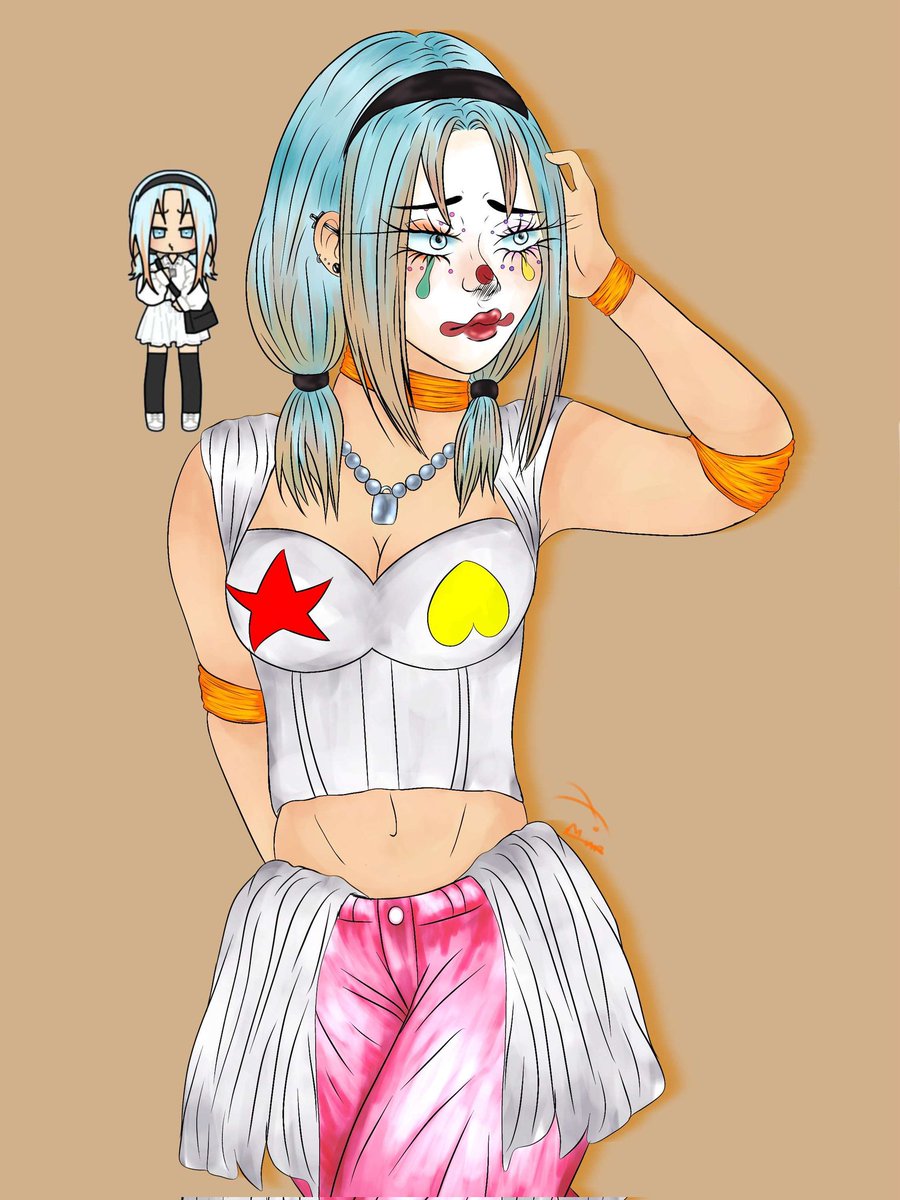 #DiscordADOA os traemos la colab de #EvolucionADOA y me tocó el OC de <a href="/mari_rana88/">🍞🐝Mari lvs artist of ADOMverso❤️‍🩹</a> 💕 #ADOA #AmorDeOtroArte Amé cada segundo. 💕🐸