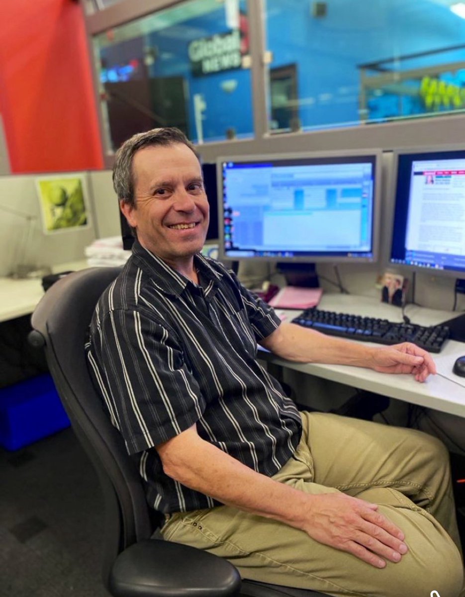 A Global legend retires today after 43 years. 

Producer Mark Trueman started in our Ottawa bureau in 1982 and moved to Toronto in 1987.  Mark was in charge of thousands of news broadcasts, specials, and election shows over more than four decades. 

His dad, Peter Trueman, was a