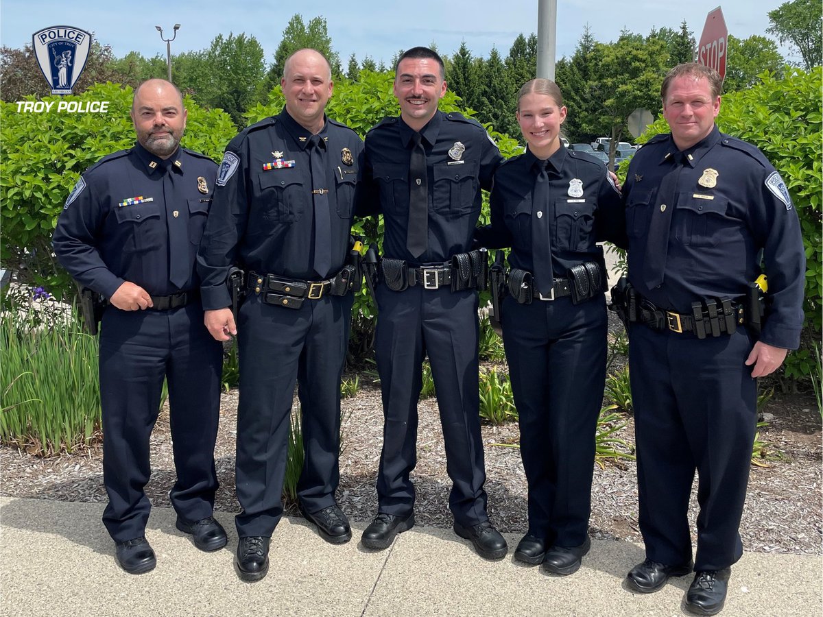 Please join us in congratulating and welcoming Recruit Dionise and Recruit Petz! Both graduated from the OCC Police Academy today after being hired as Employed Police Recruits. Dionise and Petz are excited to start their orientation and field training programs! Welcome aboard!!