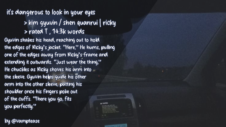 vampitease's tweet photo. ☆ it's dangerous to look in your eyes
- 🥭🍓 , rated T , 14.3k words
- blood &amp; injury (minor) , fake gore , haunted houses .

part 1 of 2 .

https://t.co/axORlWlpxM https://t.co/3M8D5g1BIL