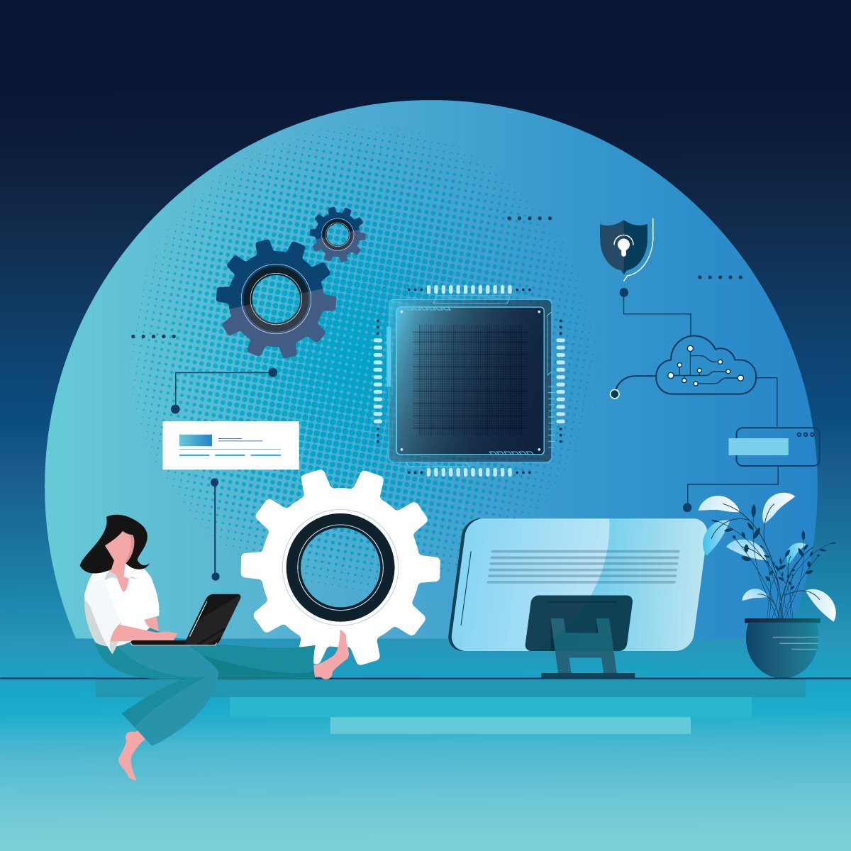 Le #GC prépare l’avenir de l’#IA dans la fonction publique en s’appuyant sur des valeurs, des lois et des principes d’éthique clairs. 🤖 Suivez les progrès réalisés dans la mise en place de services numériques efficaces pour la population canadienne ➡️ : ow.ly/WLyN50W1QV1