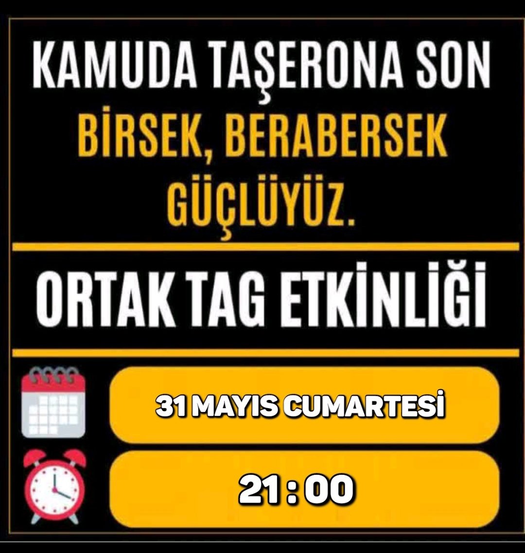 Ali can (@alican08341) on Twitter photo "Emekçiye söz verdiniz, unutmadık.
Şimdi sıra sizde:
📢 #TaşeronİşçilerineKadro verin!
Söz namustur.
<a href="/NumanKurtulmus/">Numan Kurtulmuş</a>" "Emekçiye söz verdiniz, unutmadık.
Şimdi sıra sizde:
📢 #TaşeronİşçilerineKadro verin!
Söz namustur.
<a href="/NumanKurtulmus/">Numan Kurtulmuş</a>"