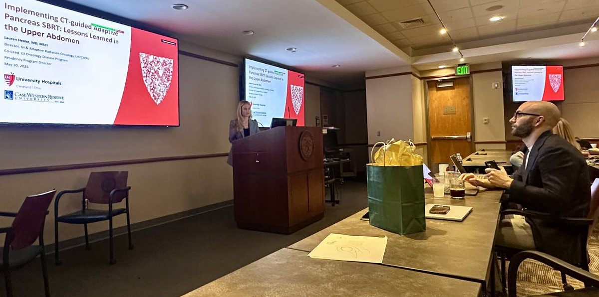 cwspeers's tweet image. 🚨Happening NOW at UAB: Kicking off an outstanding adaptive radiation therapy seminar before heading to #ASCO25! First up—Dr. Lauren Henke breaking down the future of individualized treatment in real-time. Incredible science, inspiring discussion. Let’s go! 💥📡@ONealCancerUAB